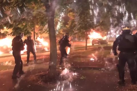 Frankreich: Nach Erschießung eines Teenagers: Demonstranten sorgen für zweite Krawallnacht in Folge