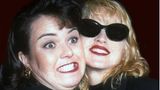 Madonna mit Entertainerin Rosie O'Donnell