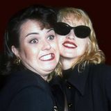 Madonna mit Entertainerin Rosie O'Donnell