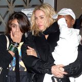 2008: Madonna mit Tochter Lourdes und Adoptivsohn David