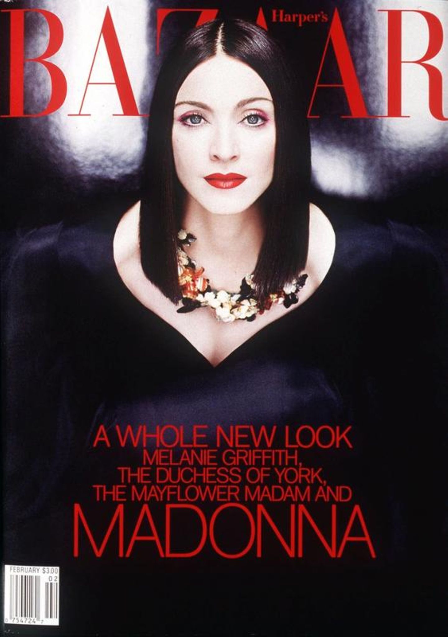 1999: Madonna auf dem Cover der "Harper's Bazaar" Madonna auf dem Cover der "Harper's Bazaar"