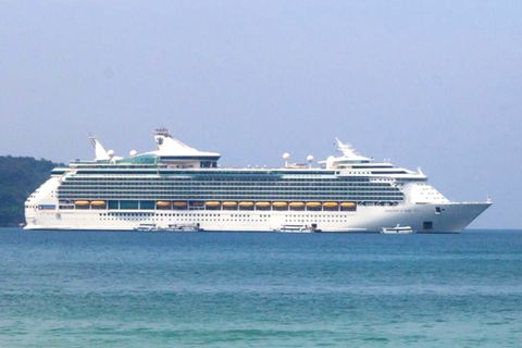 Die "Mariner  of  the  Seas" der Kreuzfahrtgesellschaft Royal Caribbean (Archivbild)