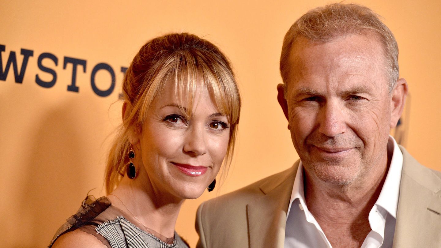 Christine Baumgartner und Kevin Costner
