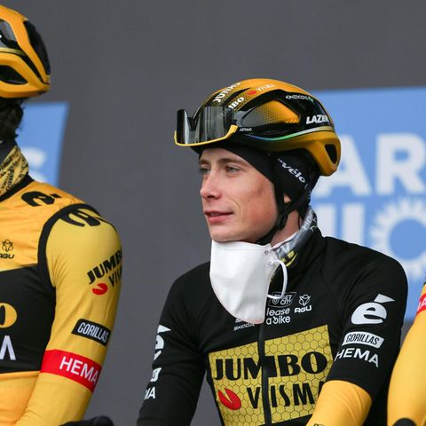 Der dänische Radsportler Jonas Vingegaard vom Team Jumbo-Visma