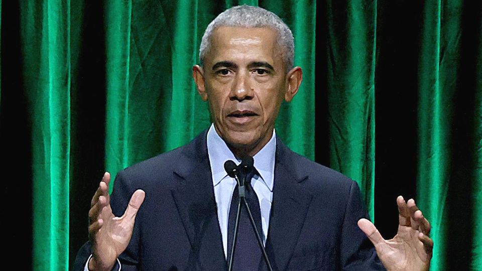 Ex-US-Präsident Barack Obama: In der Nähe seines Hauses wurde ein Mann mit Waffen festgenommen