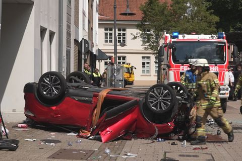 Oldenburg Unfall Parkdeck