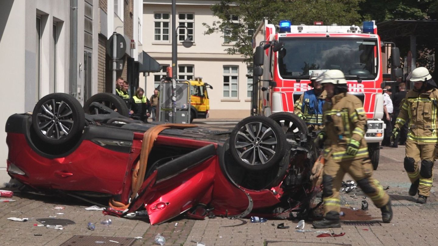 Oldenburg Unfall Parkdeck