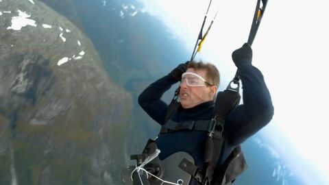 Speed Flying: Tom Cruise zeigt waghalsigen Mission-Impossible-Stunt