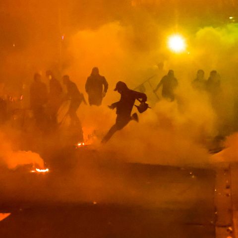 Unklare Umstände: Im Rahmen der Ausschreitungen in der Nacht zum Freitag starb ein 20-Jähriger