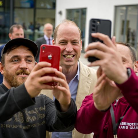 Prinz William in Schottland