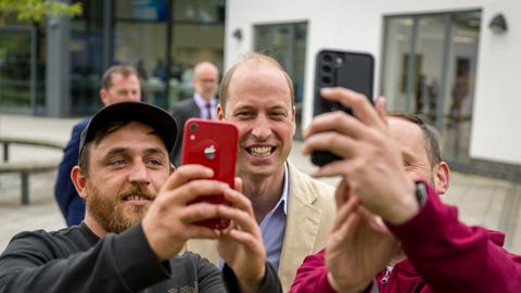 Prinz William in Schottland