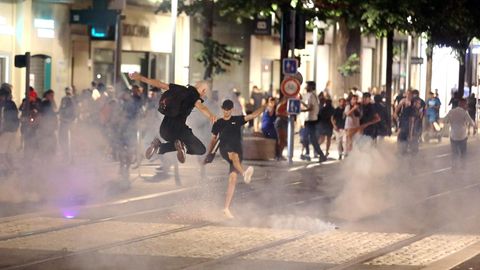 Frankreich: Die Ausschreitungen in Frankreich ließen nach Angaben des Innenministers langsam in ihrer Intensität nach