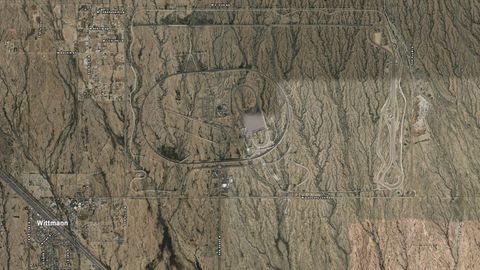 Auf Satellitenbildern ist das Ausmaß der Teststrecke in Arizona sehr gut zu erkennen