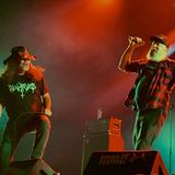 Die Grindcore-Supergroup Lock Up auf der "Avalon Stage".