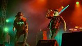 Die Grindcore-Supergroup Lock Up auf der "Avalon Stage".