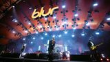 Diese Kult-Band bedarf keiner Erklärung: Blur auf der "Orange Stage".