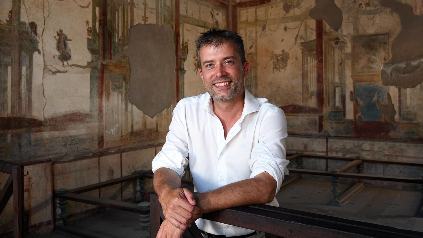 Pompeji: Archäologe Gabriel Zuchtriegel