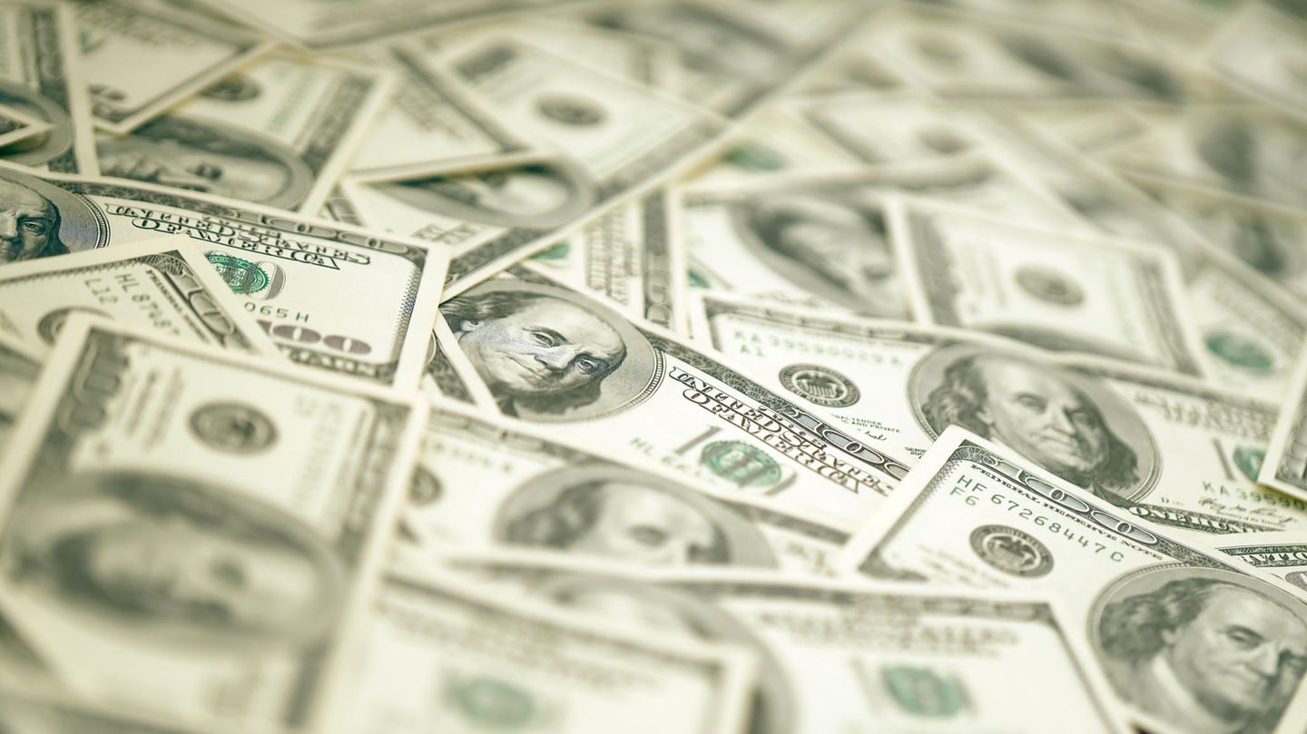Dollarscheine in den USA