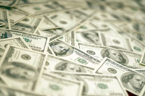 Dollarscheine in den USA