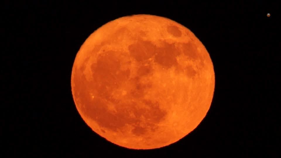 Video: Supermond im Juli Video: Supermond im Juli