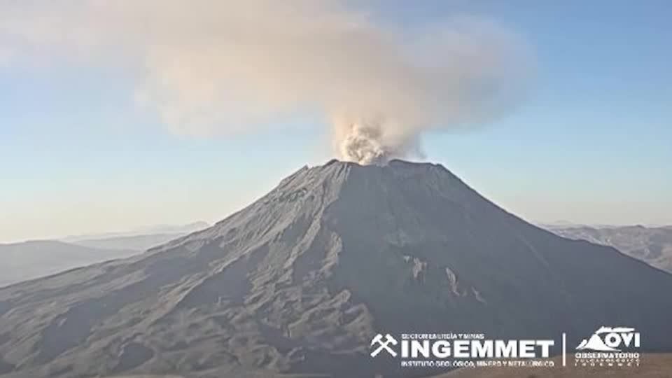 Video: Sorge vor Vulkanausbruch in Peru