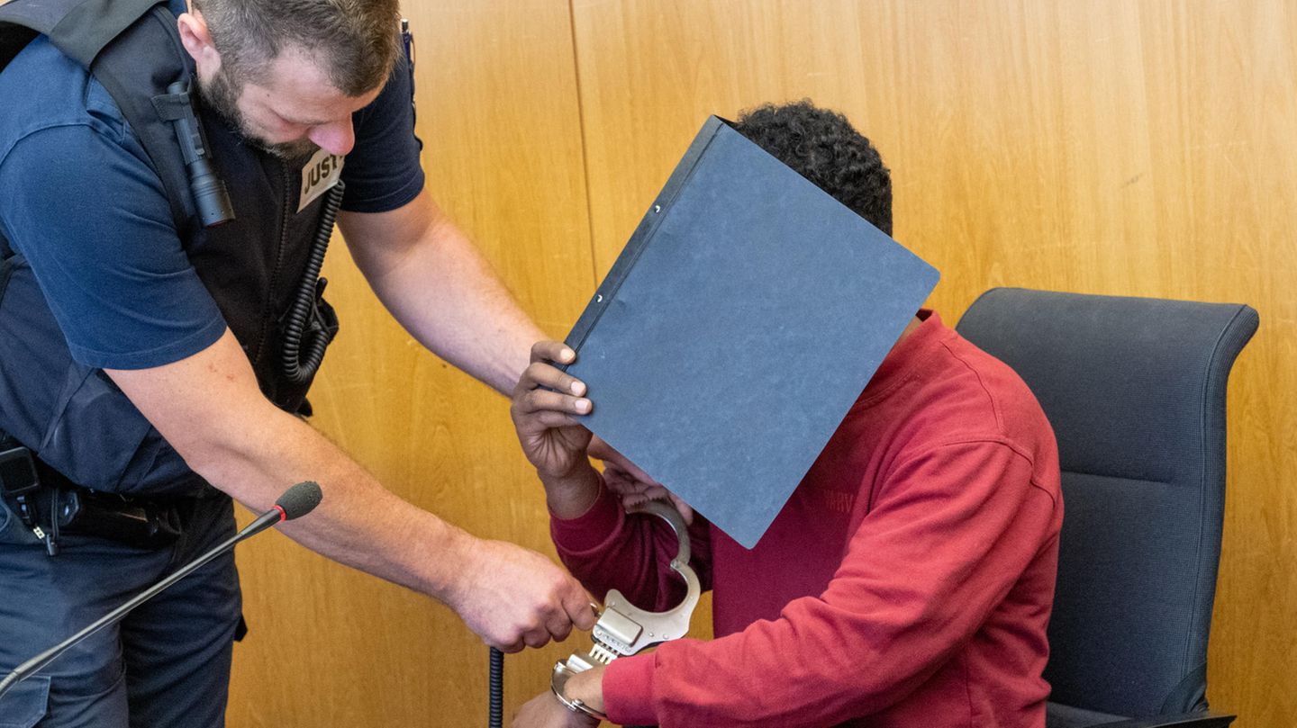Illerkirchberg-Mörder Okba Michael B. vor der Urteilsverkündung am Landgericht Ulm