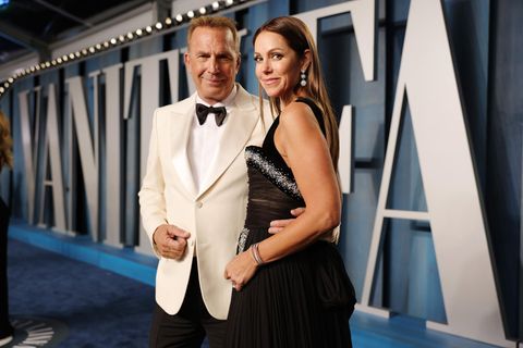Kevin Costner und Christine Baumgartner