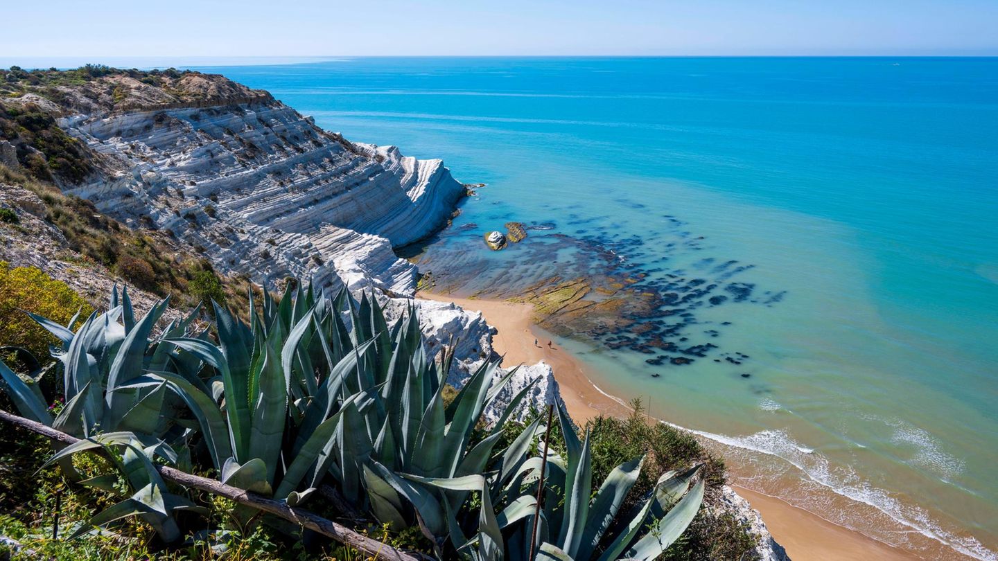 Ein Roadtrip auf Sizilien Scala dei Turchi