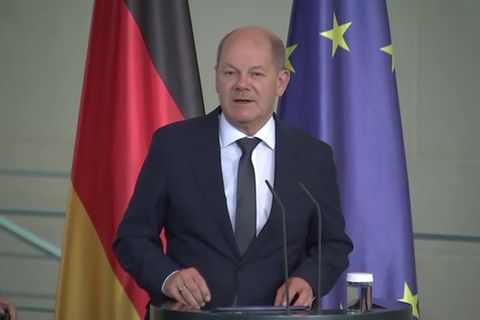 Video: Scholz sagt Rumänien Unterstützung für Beitritt zum Schengen-Raum zu