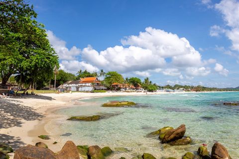 Crystal Bay Beach auf Ko Samui in Thailand