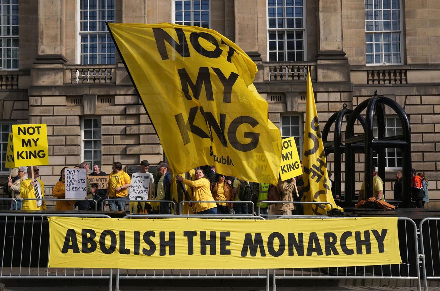 Krönung Charles in Schottland
