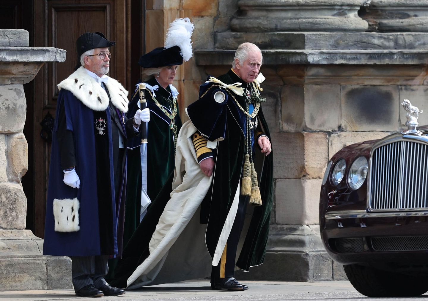 Krönung Charles in Schottland