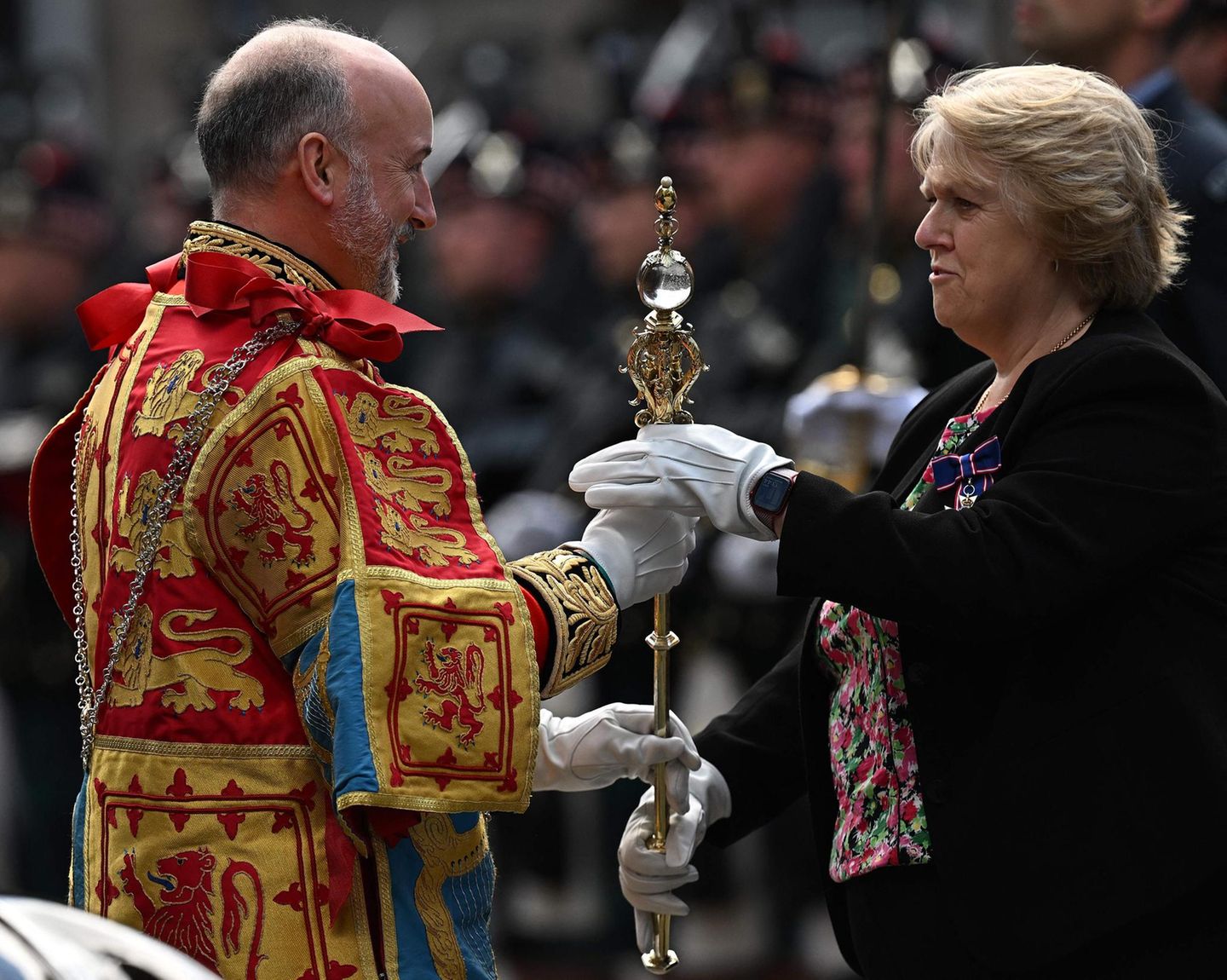 Krönung Charles in Schottland