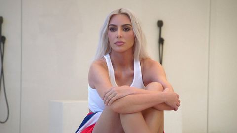 Kim Kardashian kurze Haare