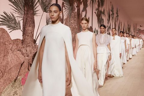 Dior auf der Haute Couture Woche in Paris