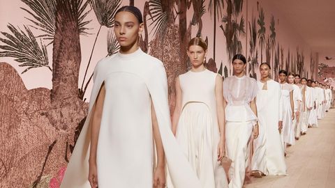 Dior auf der Haute Couture Woche in Paris