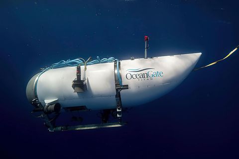 Das Tauchboot "Titan" des Unternehmens Oceangate verunglückte im Juni