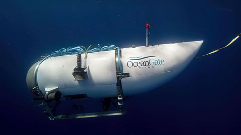 Das Tauchboot "Titan" des Unternehmens Oceangate verunglückte im Juni