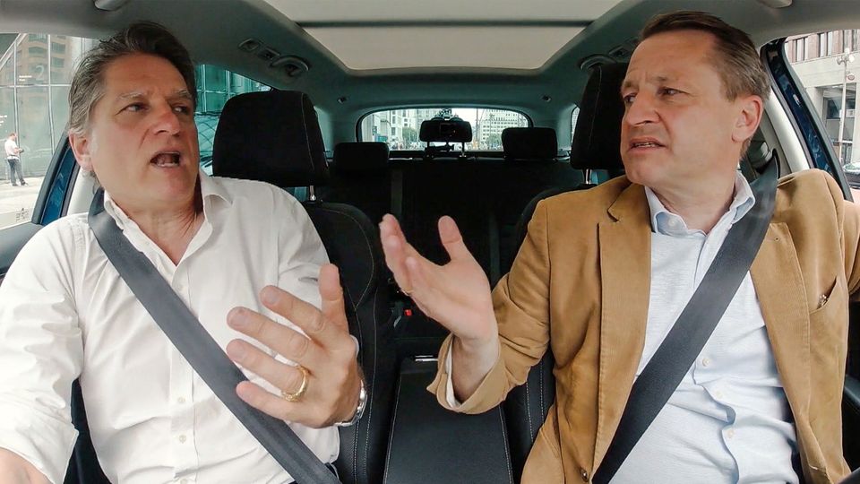 RTL/ntv-Politikchef Nikolaus Blome und Publizist Jakob Augstein