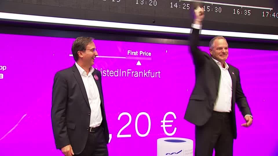 Video: Thyssenkrupp Nucera bei Börsendebüt mit Kursgewinnen