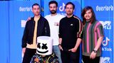 Bastille mit dem Produzenten und DJ Marshmellow
