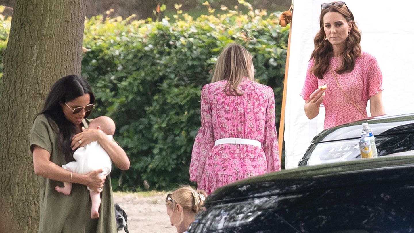 Herzogin Meghan und Prinzessin Kate