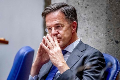 Der niederländische Ministerpräsident Mark Rutte im Abgeordnetenhaus in Den Haag.