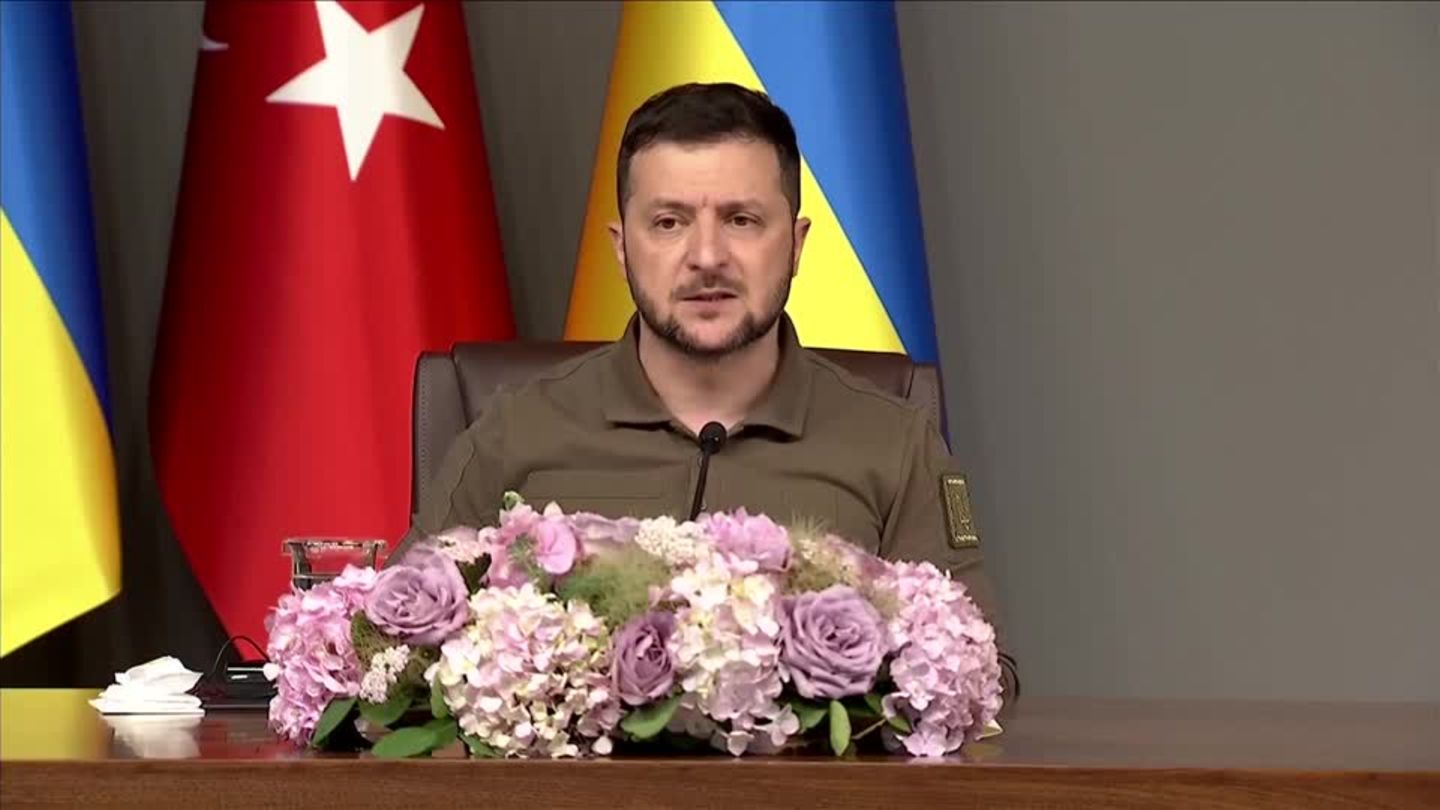 Video: Selenskyj Hofft Auf Zustimmung Der Türkei Zum Nato-Beitritt Der ...