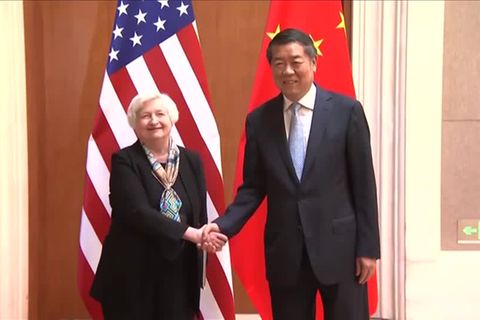 Video: US-Finanzministerin Yellen: China und die USA haben Fortschritte erzielt