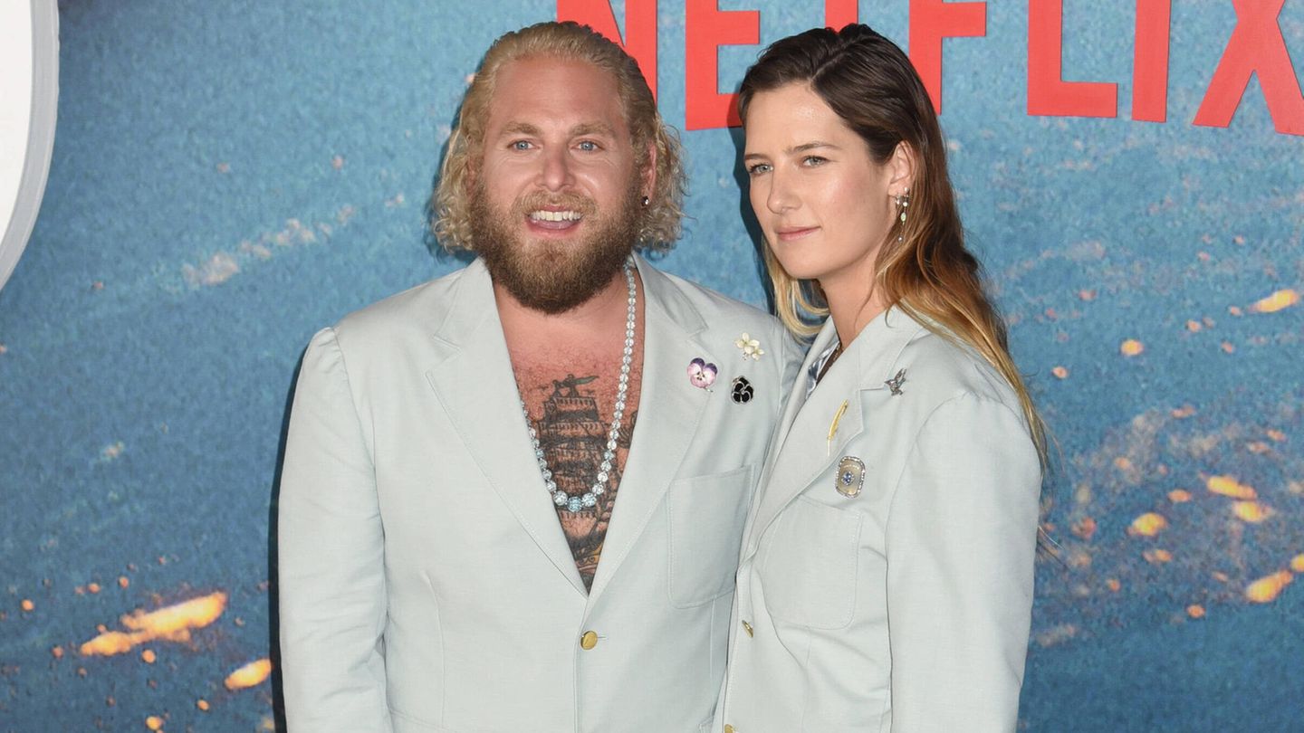 Jonah Hill und Sarah Brady