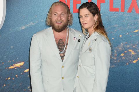 Jonah Hill und Sarah Brady