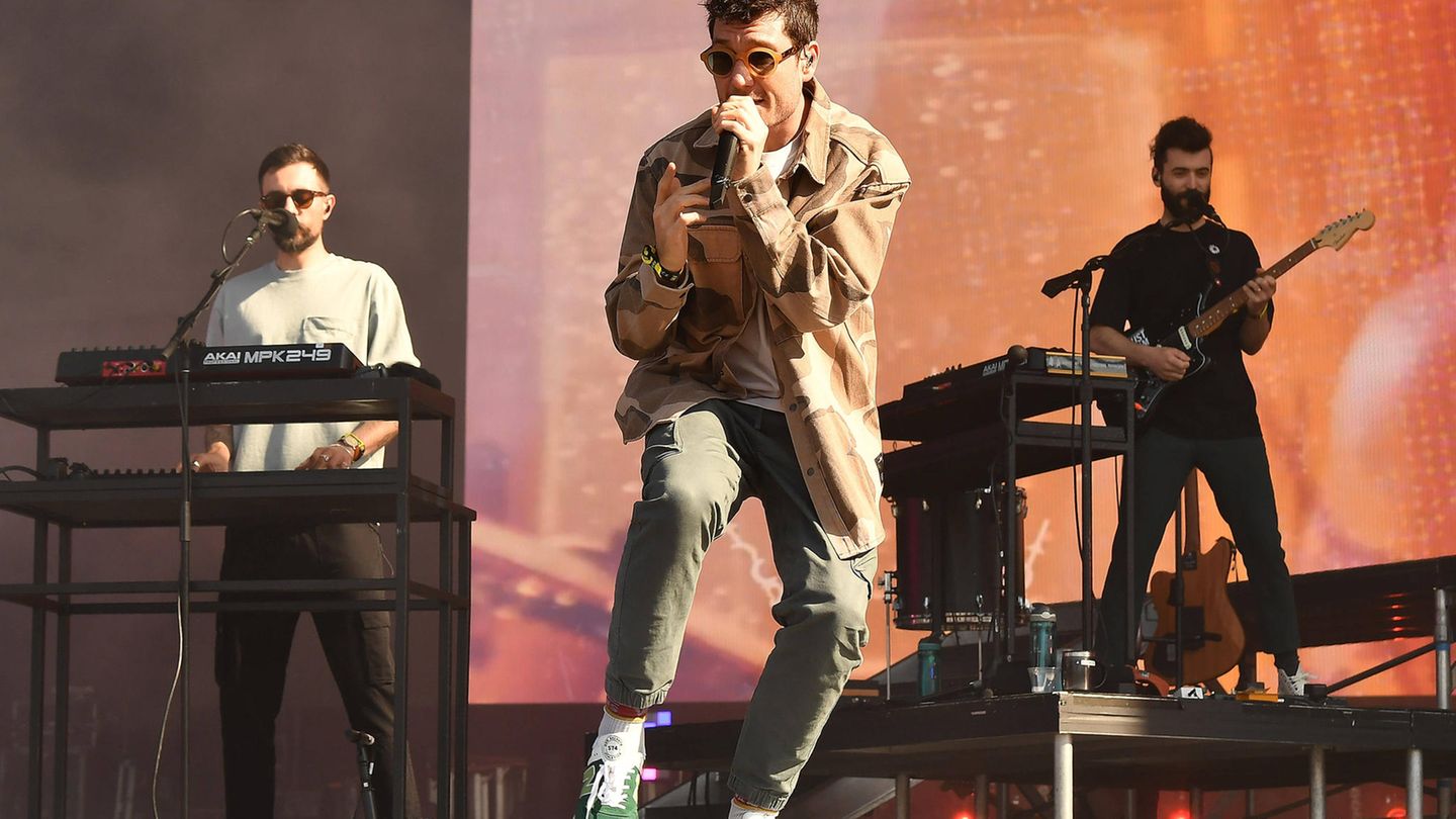 2023: Jubiläums-Tour Dan Smith bei einem Auftritt auf dem BottleRock-Festival in den USA