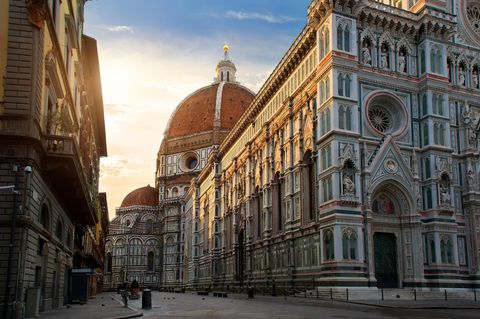 Stendhal-Syndrom: Die Piazza Del Duomo in Florenz.