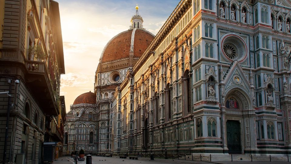 Stendhal-Syndrom: Die Piazza Del Duomo in Florenz.